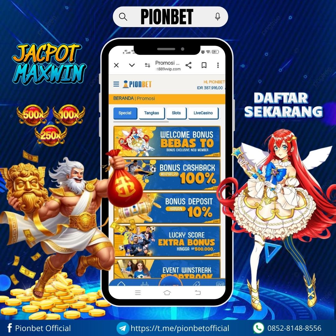 PIONBET : Platform Judi Online Paling Gacor