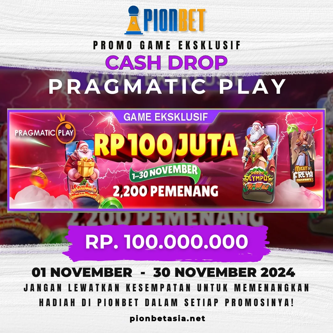 Cash Drop Pragmatic Play dengan Game Ekslusif